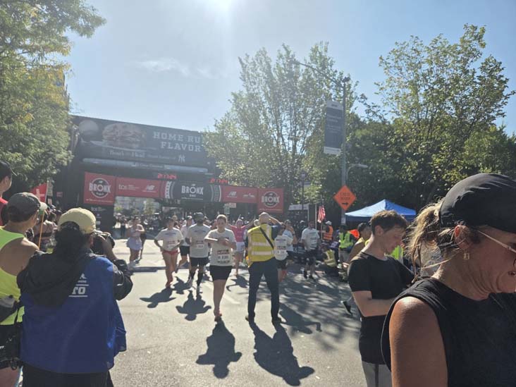 Finish Line, NYRR Bronx 10 Mile, East 161st Street Near Jerome Avenue, The Bronx, September 14, 2025
