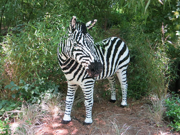 Wild Forest: A Lego Safari, Bronx Zoo, Bronx Park, The Bronx, July 12, 2012