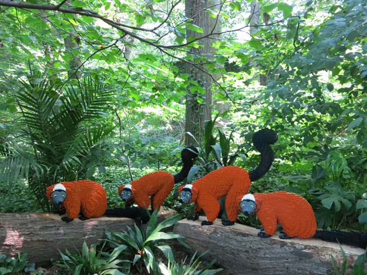 Wild Forest: A Lego Safari, Bronx Zoo, Bronx Park, The Bronx, July 12, 2012