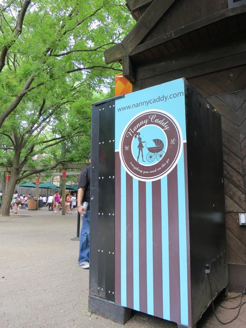 Nanny Caddy Vending Machine, Bronx Zoo, Bronx Park, The Bronx, July 12, 2012