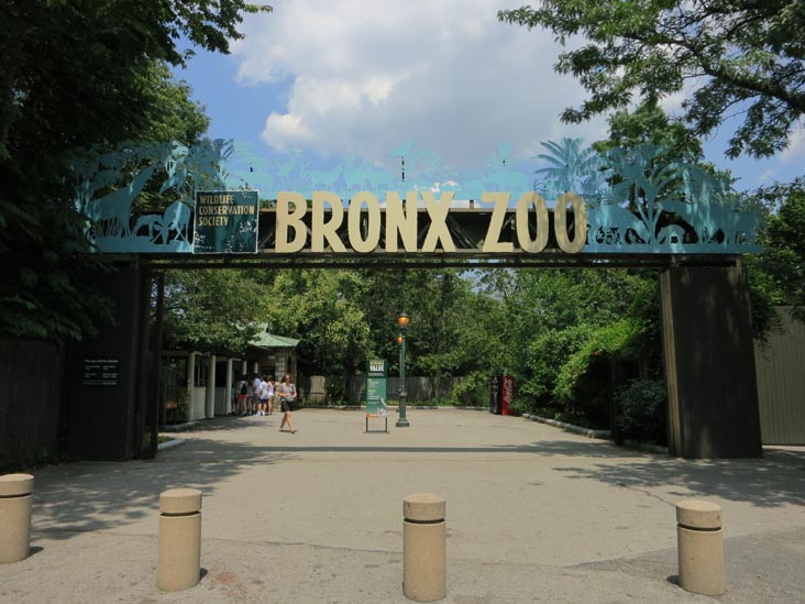 Asia Gate, Bronx Zoo, Bronx Park, The Bronx, July 12, 2012