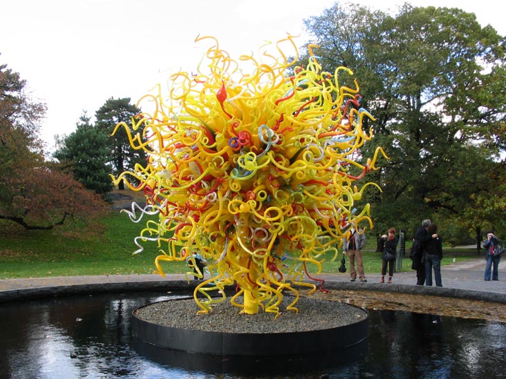 The Sun, Dale Chihuly at New York Botanical Garden, Bronx Park, The Bronx, October 28, 2006