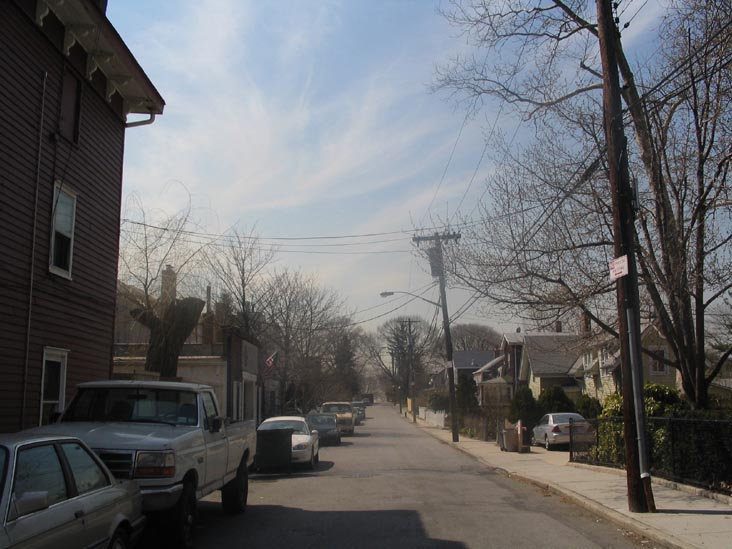 Hawkins Street and City Island Avenue, Looking West, City Island, The Bronx
