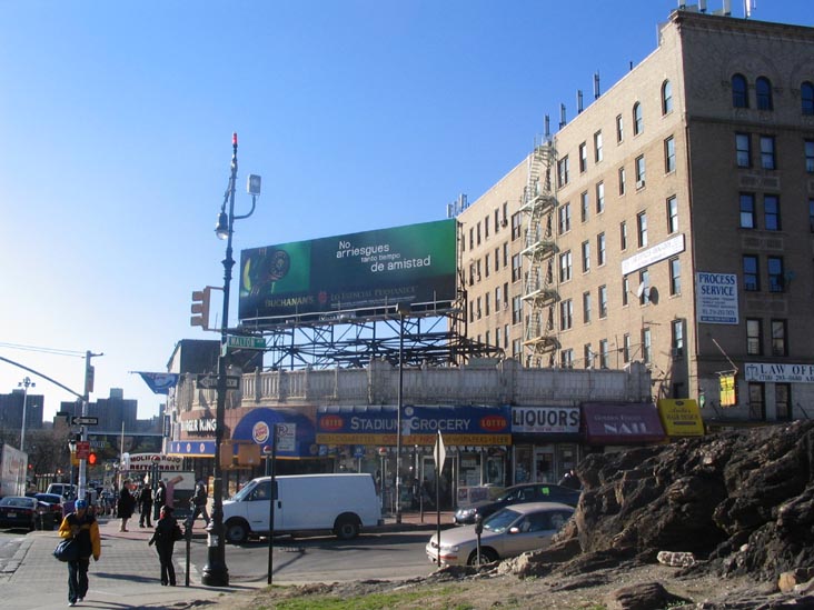 161st Street and Walton Avenue, NW Corner, Joyce Kilmer Park, The Bronx