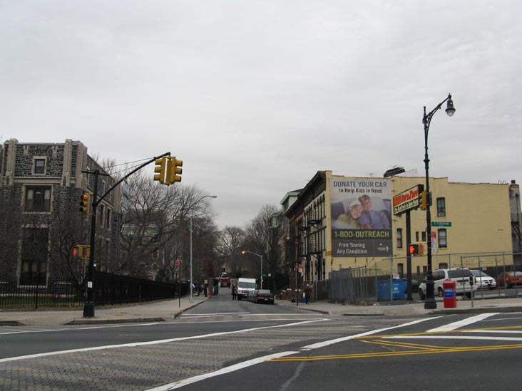 Looking North Up Bathgate Avenue From East Fordham Road, Fordham, The Bronx