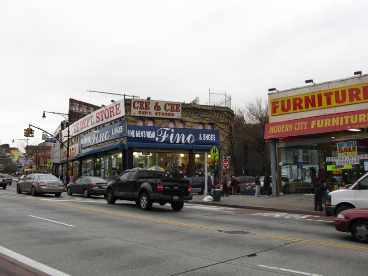 North Side of Fordham Road at Marion Avenue, Fordham, The Bronx