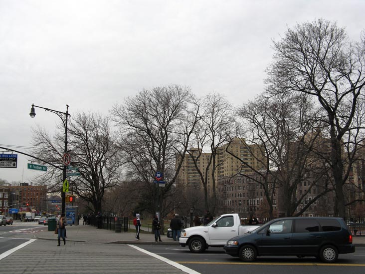 Devoe Park, West Fordham Road and University Avenue, NW Corner, Fordham, The Bronx