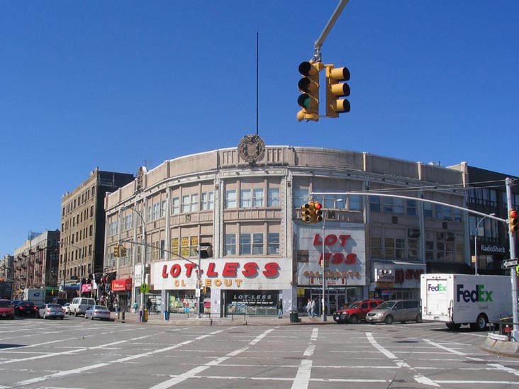 East 163rd Street and Southern Boulevard, NW Corner, Crames Square, Hunts Point, The Bronx