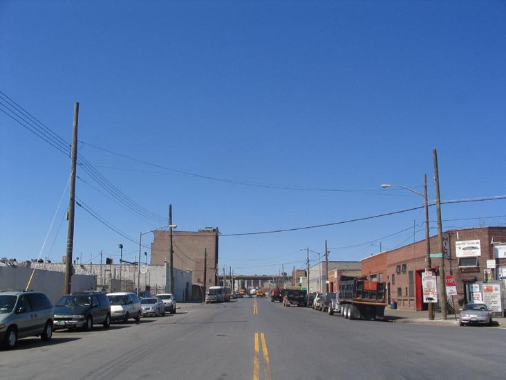 Looking North Up Longwood Avenue From Fufidio Square, Hunts Point, The Bronx