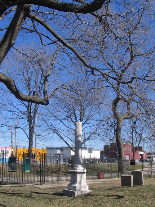Joseph Rodman Drake Memorial, Cemetery, Joseph Rodman Drake Park, Hunts Point, The Bronx