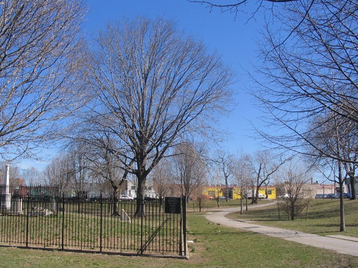 Cemetery, Joseph Rodman Drake Park, Hunts Point, The Bronx