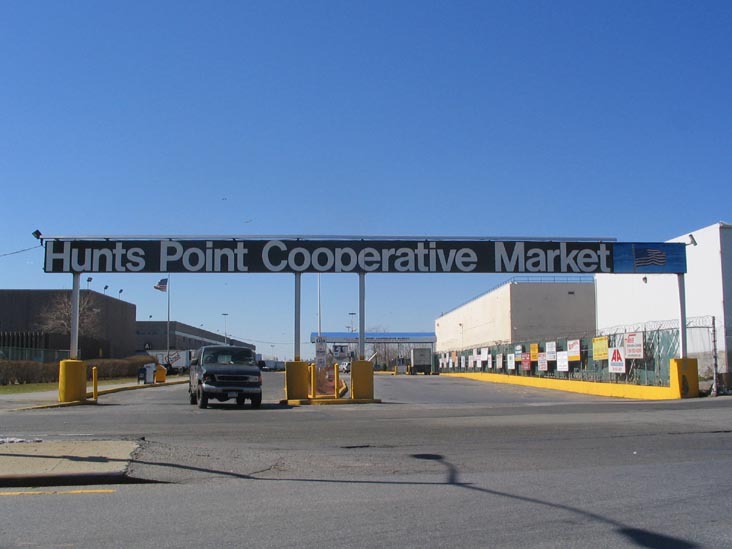 Hunts Point Cooperative Market Entrance, Hunts Point, The Bronx