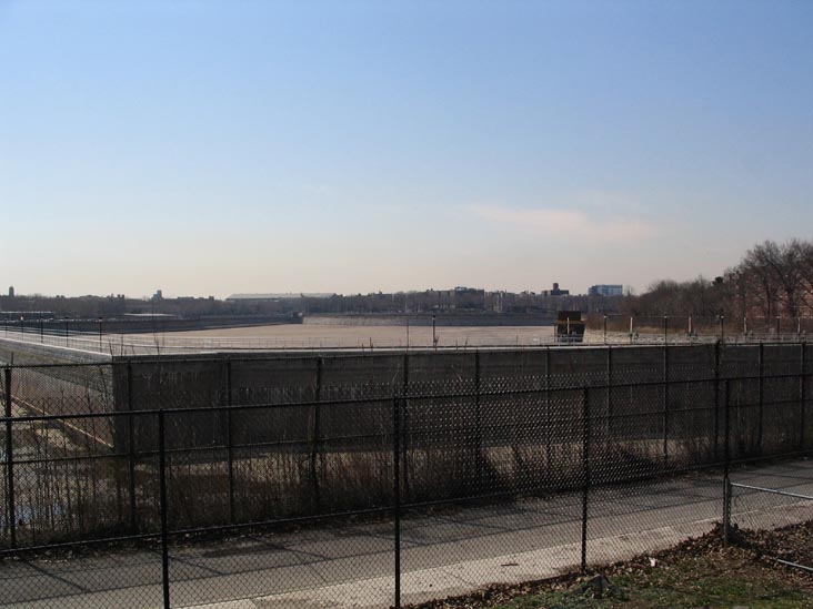 Jerome Park Reservoir From Fort Independence Park, The Bronx