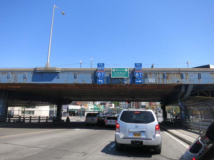 Major Deegan Expressway at 145th Street, The Bronx, April 24, 2016