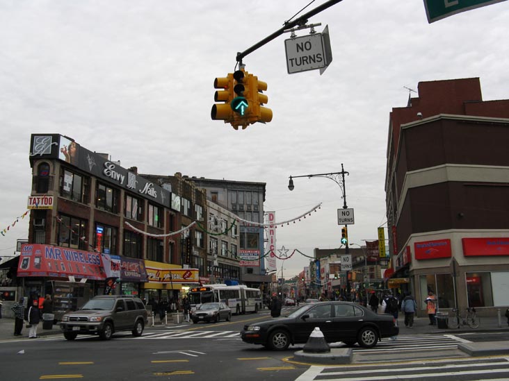 Looking North Up Third Avenue From 149th Street, The Hub, Melrose, The Bronx
