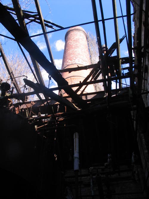 East Smokestack, Boiler Room, North Brother Island, East River, The Bronx