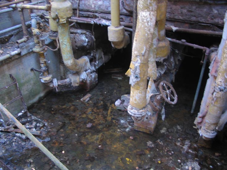 Boiler Room, North Brother Island, East River, The Bronx