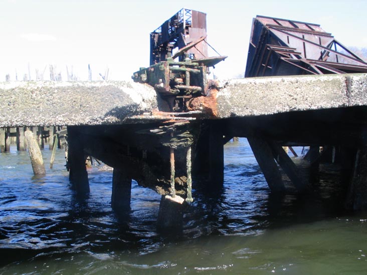 Coal Dock, North Brother Island, East River, The Bronx