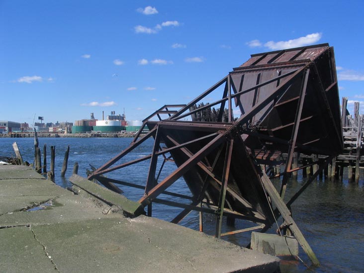 Coal Dock, North Brother Island, East River, The Bronx