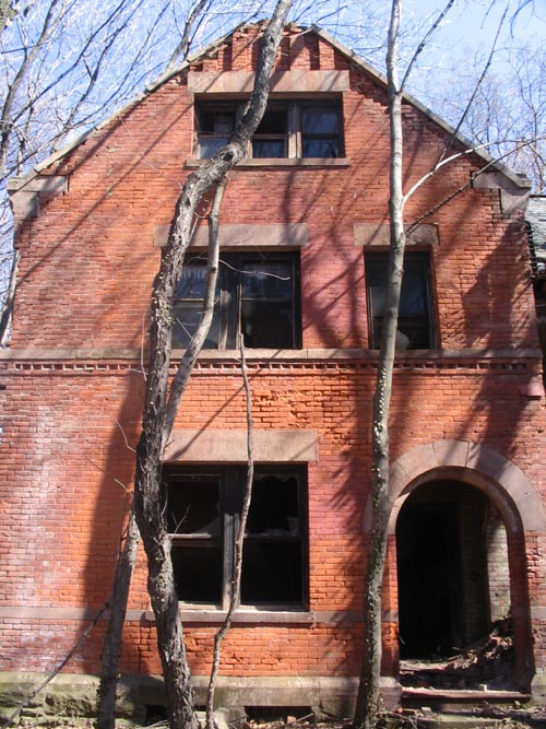 Male Dormitory, North Brother Island, East River, The Bronx