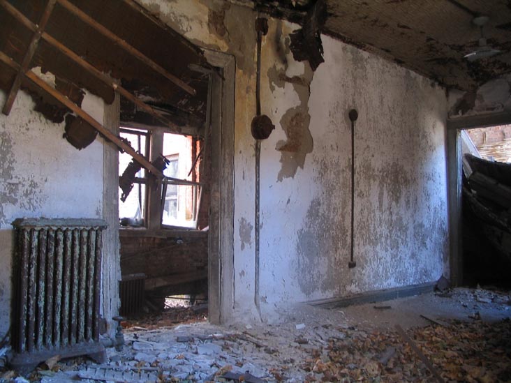 Male Dormitory, North Brother Island, East River, The Bronx