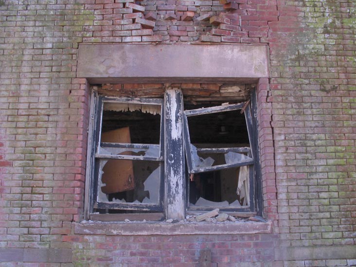 Male Dormitory, North Brother Island, East River, The Bronx