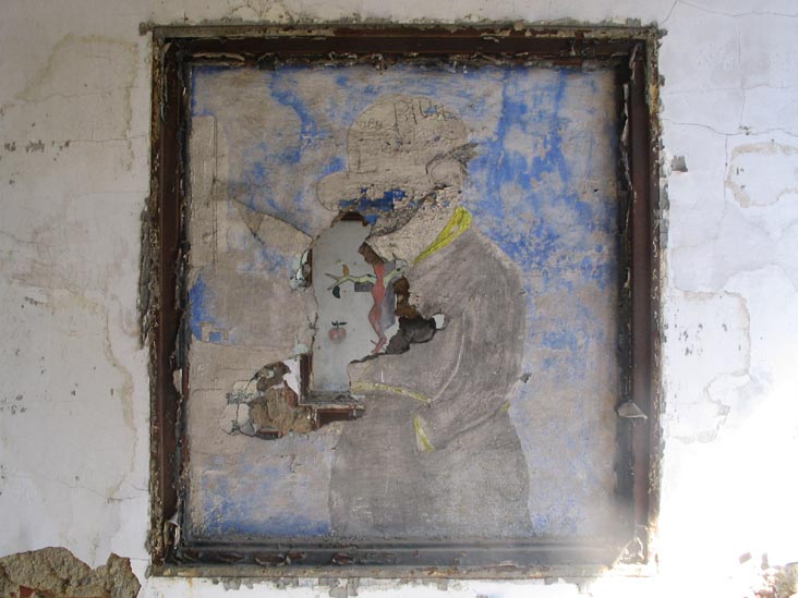 Riverside Hospital Drug Rehab Art, Tuberculosis Pavilion, North Brother Island, East River, The Bronx