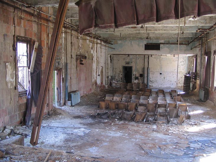 Service Building, North Brother Island, East River, The Bronx