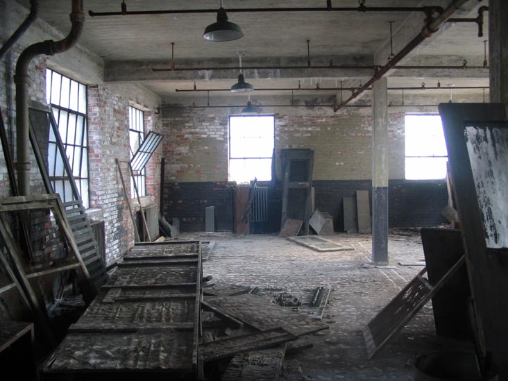 Shop and Storage Building, North Brother Island, East River, The Bronx