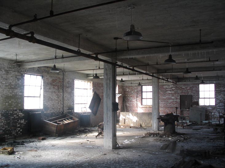 Shop and Storage Building, North Brother Island, East River, The Bronx