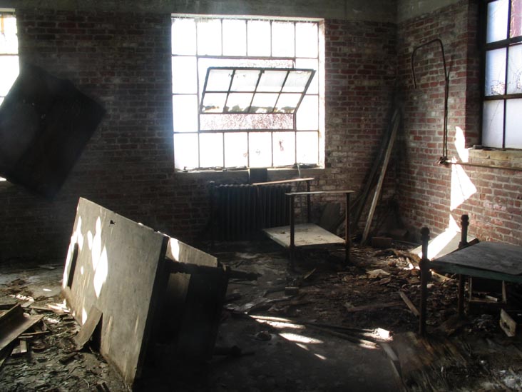 Shop and Storage Building, North Brother Island, East River, The Bronx