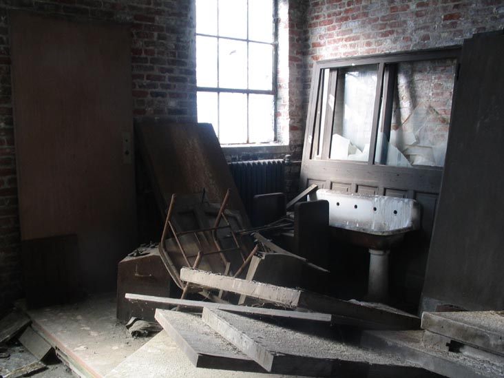 Shop and Storage Building, North Brother Island, East River, The Bronx