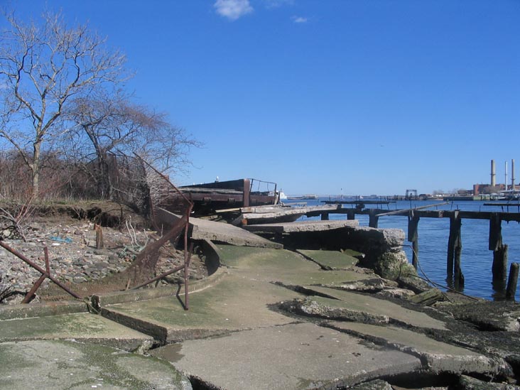 Wood Dock, Southeastern Shore, North Brother Island, East River, The Bronx