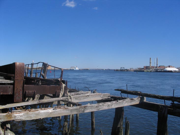 Wood Dock, Bronx-Whitestone Bridge, Southeastern Shore, North Brother Island, East River, The Bronx