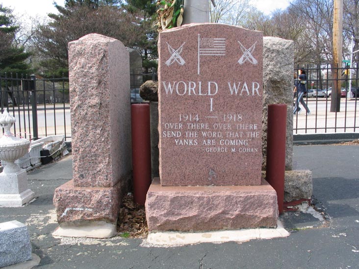 World War I Tablet, Peace Plaza, Pelham Parkway, The Bronx