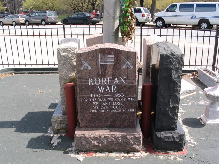 Korean War Tablet, Peace Plaza, Pelham Parkway, The Bronx