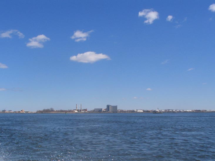 Rikers Island From The East River, The Bronx, March 23, 2006