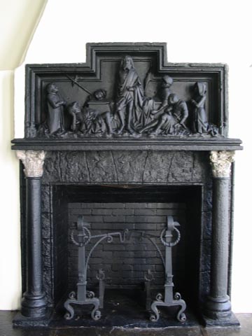 Wave Hill House Fireplace, Wave Hill, The Bronx