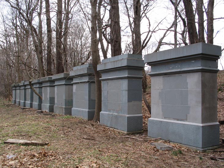 Thirteen Stone Pillars, Van Cortlandt Park, The Bronx