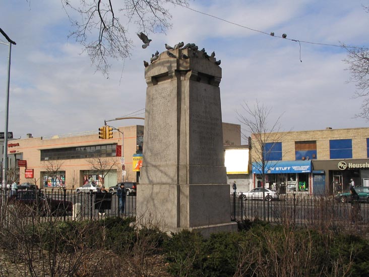 War Memorial, Westchester Square, The Bronx