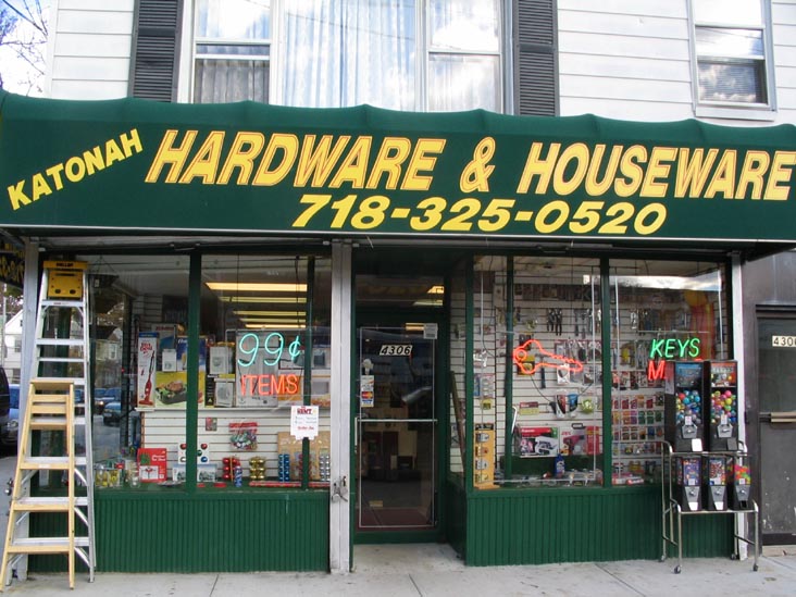 Katonah Hardware & Houseware, 4306 Katonah Avenue, Woodlawn, The Bronx