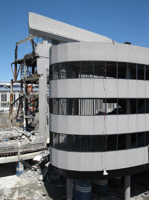 Old Yankee Stadium Demolition From 153rd Street Garage, The Bronx, April 29, 2010