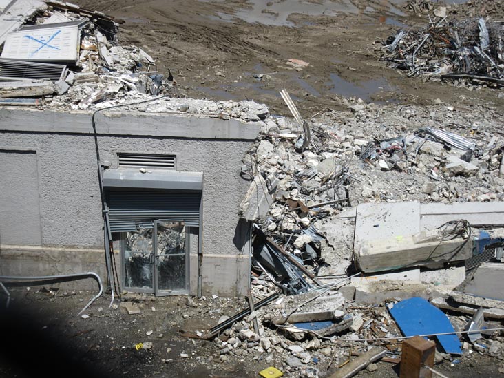 Old Yankee Stadium Demolition From 153rd Street Garage, The Bronx, April 29, 2010