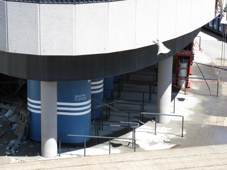 Old Yankee Stadium Demolition From 153rd Street Garage, The Bronx, April 29, 2010