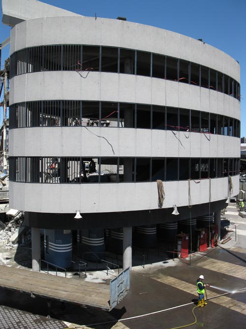 Old Yankee Stadium Demolition From 153rd Street Garage, The Bronx, April 29, 2010