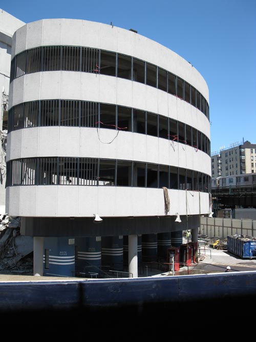 Old Yankee Stadium Demolition From 153rd Street Garage, The Bronx, April 29, 2010