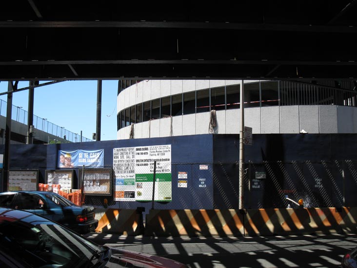 Old Yankee Stadium Demolition From River Avenue and 157th Street, The Bronx, April 29, 2010