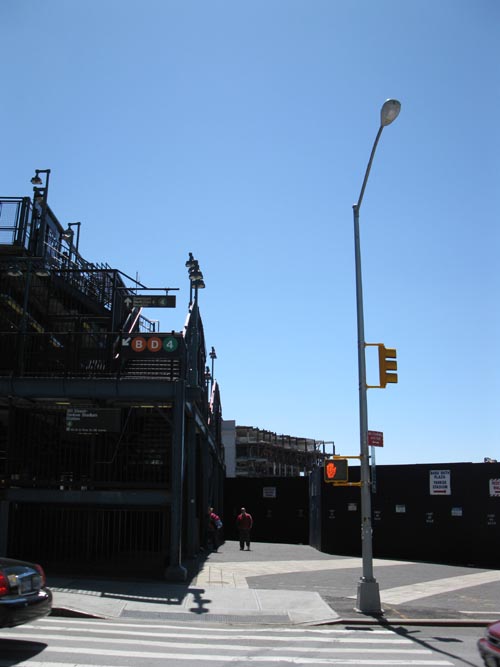 Old Yankee Stadium Demolition From River Avenue and 161st Street, The Bronx, April 29, 2010