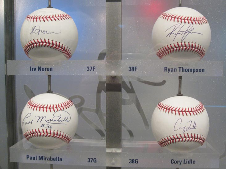 Signed Baseballs, New York Yankees Museum, Yankee Stadium, The Bronx, June 7, 2011