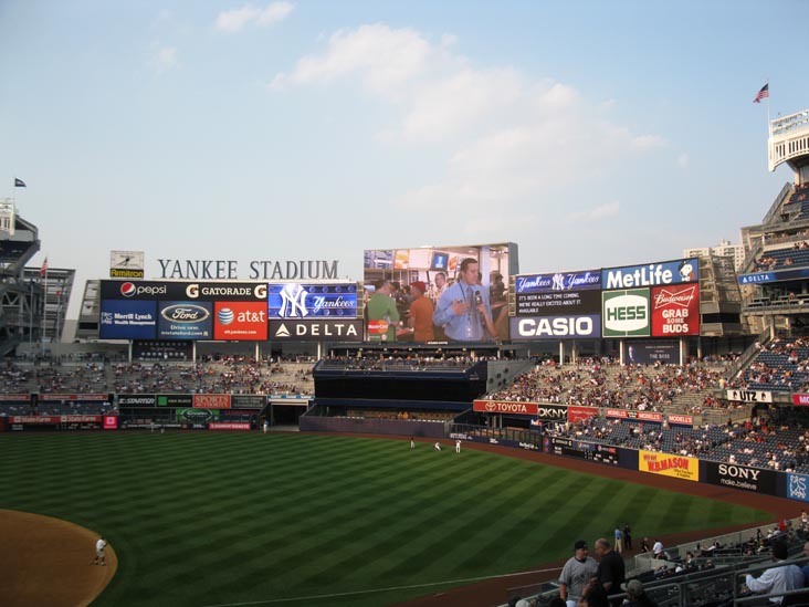 Pregame, New York Yankees vs. Boston Red Sox (Section 214), Yankee Stadium, The Bronx, June 7, 2011